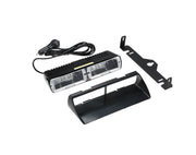 Girofar Strobe Flash Rosu si Albastru Alimentare 12V Profesional, 16 Jocuri lumini