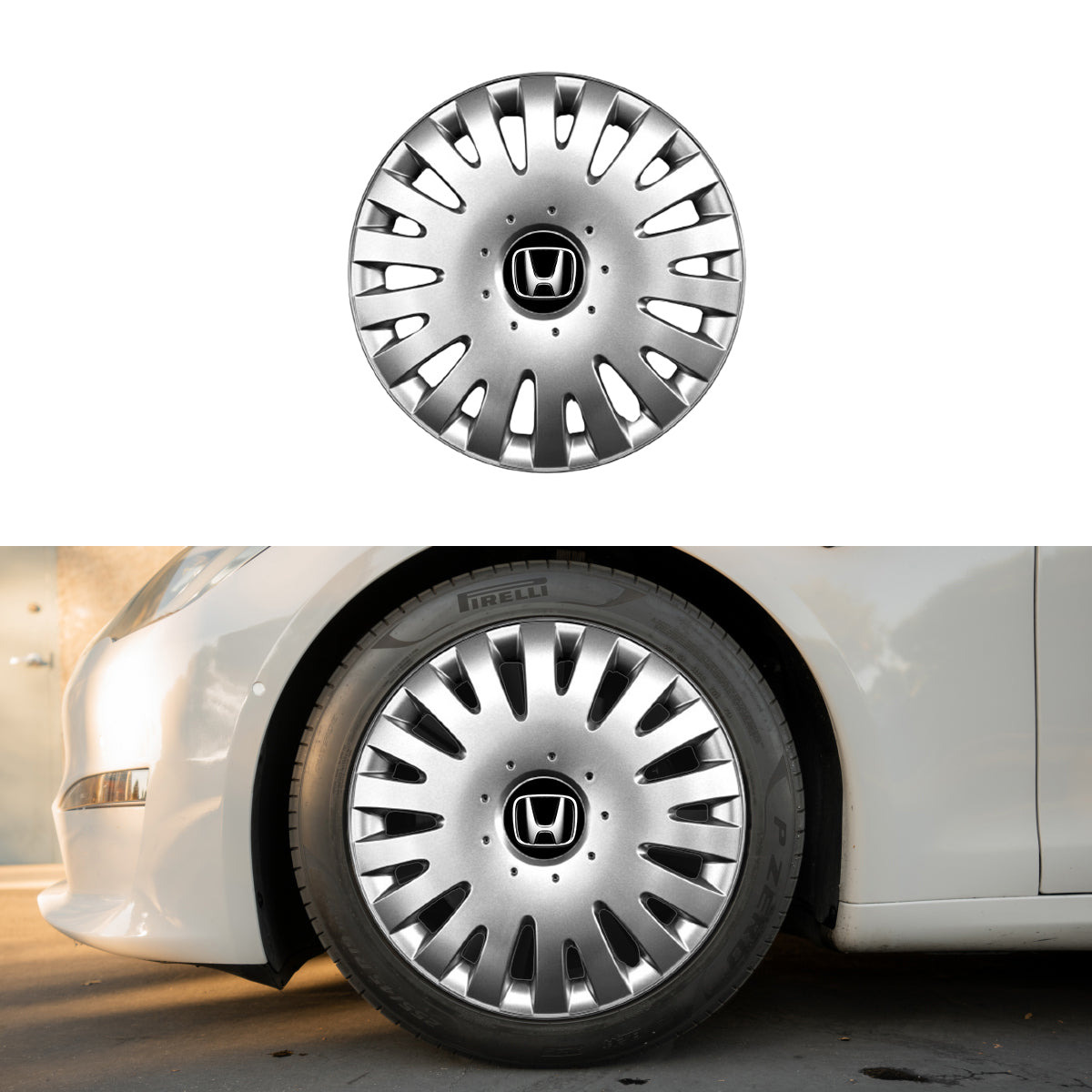 Set 4 capace roti potrivite jantelor de 15 inch compatibile gama HONDA model - 306