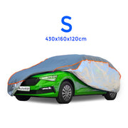 Husa protectie auto anti-grindina Mega Drive (430x160x120cm) ,protectie H6 pe scara TORRO,marimea S