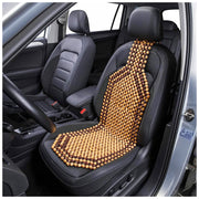 Husa scaun auto cu bile din lemn, husa scaun cu bile