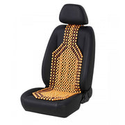 Husa scaun auto cu bile din lemn, husa scaun cu bile