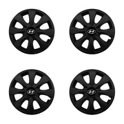 Set 4 capace roti potrivite jantelor de 15 inch compatibile HYUNDAI, Model - 316 Black Edition