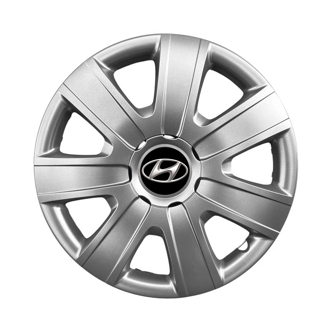 Set 4 capace roti potrivite jantelor de 15 inch compatibile HYUNDAI Tucson,Getz,Matrix,i30,Trajet,Coupe,Model-325