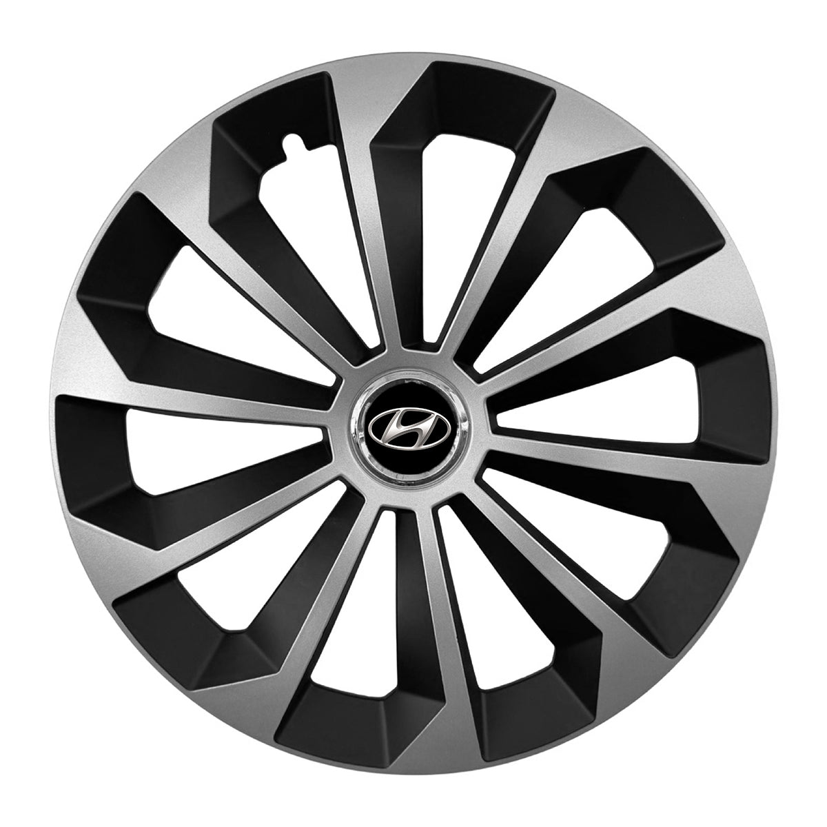 Set 4 capace 16 inch // Grafit FAME II, compatibil cu gama auto HYUNDAI,bi-color
