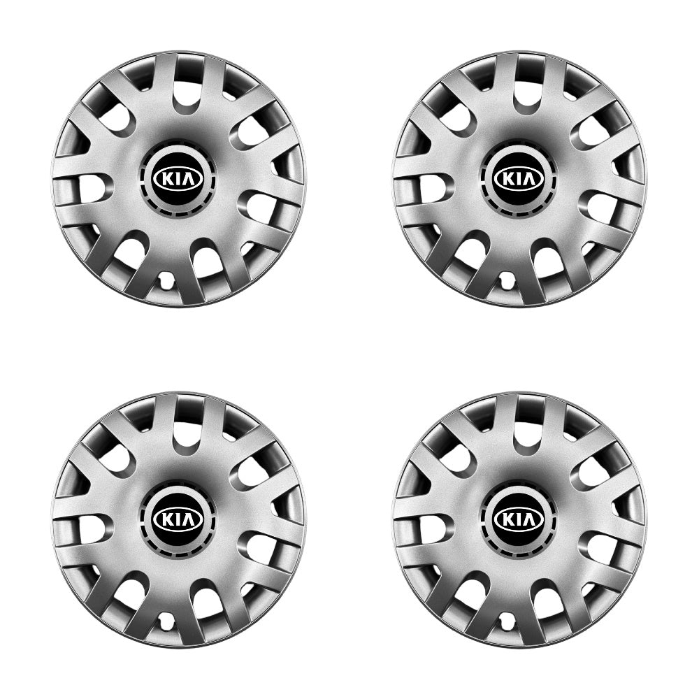 Set 4 capace roti potrivite jantelor de 14 inch compatibile Kia, Model - 204