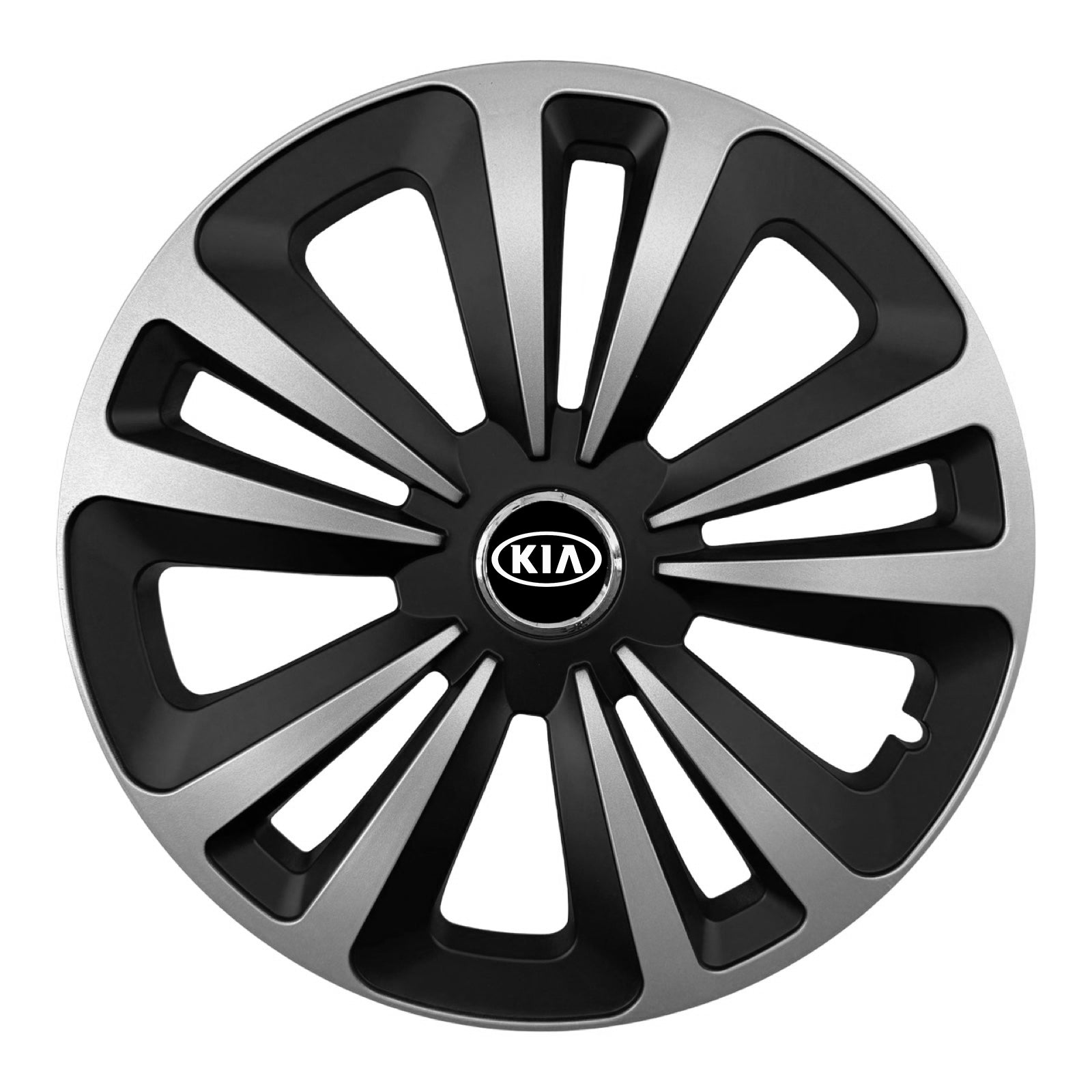 Set 4 capace 15 inch // Grafit TERRA II, compatibil cu gama auto KIA,bi-color