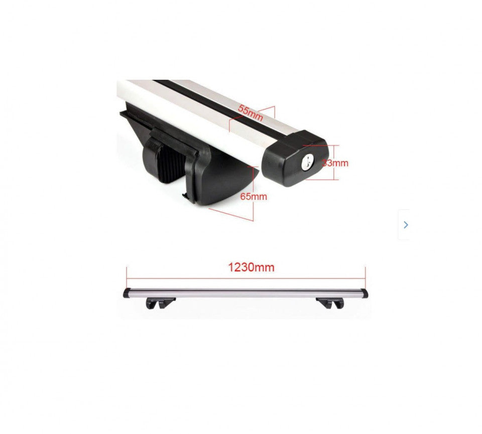 Kit /Set 2 bare portbagaj aluminiucu cheie Kia Sportage 2004 --2009