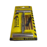 Kit vulcanizare auto ,cu maner de metal, la rece cu snur si adeziv cauciuc reparare anvelope tubeless