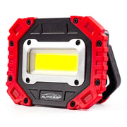 Lampă LED Reîncărcabilă AutoSSF, 1000 lm, Lumină Albă și Roșie, 4000 mAh, Suport Reglabil 180°