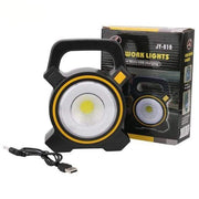 Lampa led portabila COB, incarcare USB, incarcare solara