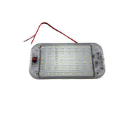 Lampa pentru interior AUTO/CASA cu LED cu buton ON/OFF /17cmx8cm/48SMD 12/24V