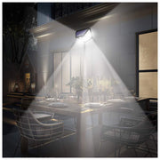 Lampa solara 100 LED-uri 2200 mAh, cu senzor de miscare