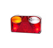 Lampa spate Fristom 238x138, 5 functii, cu triunghi si ceata, stanga, FT-088