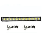 Led Bar COB AutoSSF ®, 8400lm, 65 cm / 26 inch, 324W, 8 chip-uri LED, 12V / 24V, Combo - Flood si Spot Beam, Suporti Prindere Inclusi, utilizare la offroad, camioane, utilaje, barci