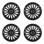 Set 4 capace 15 inch // DINO, compatibil cu gama auto MAZDA,negru