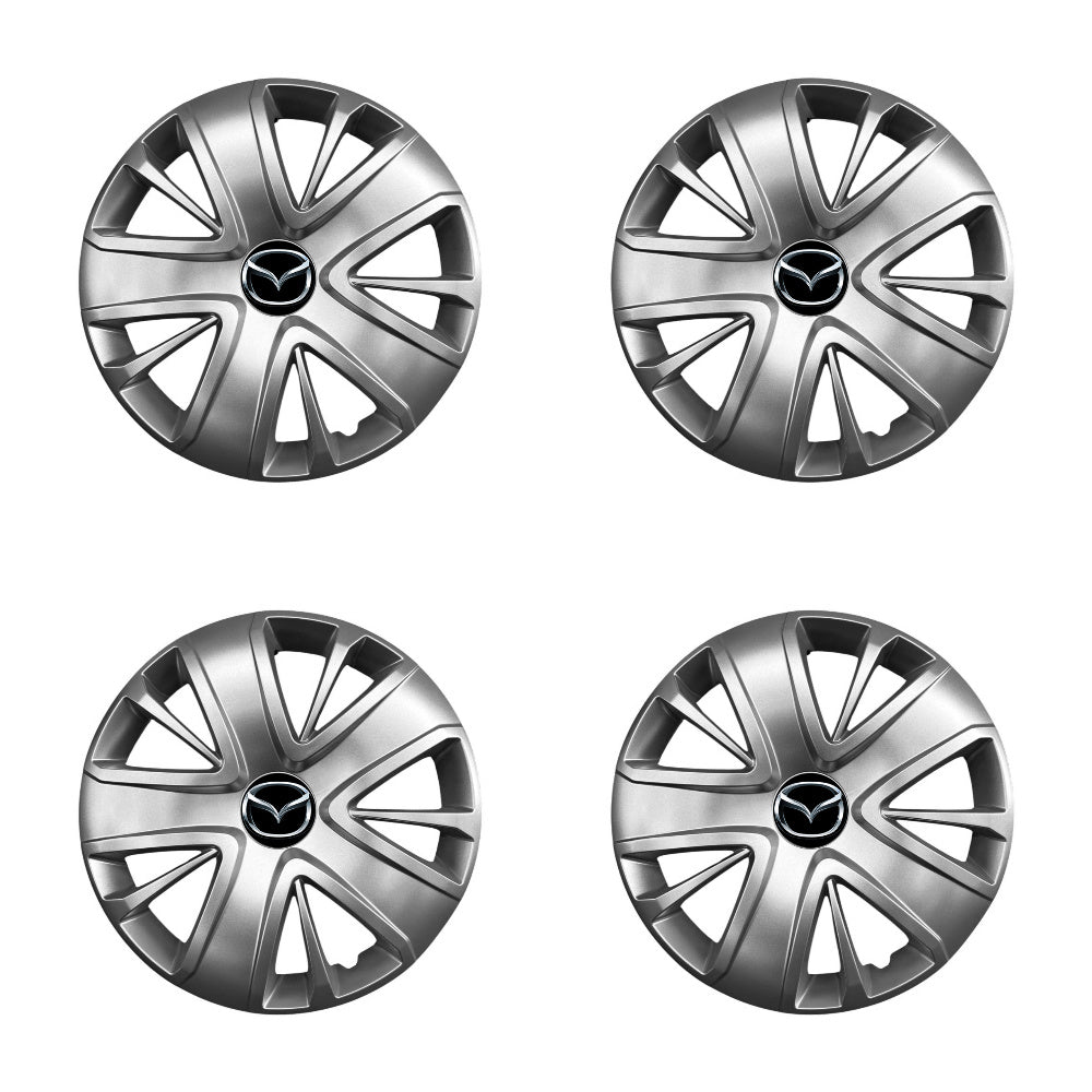 Set 4 capace roti potrivite jantelor de 15 inch compatibile gama MAZDA model - 341