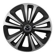 Set 4 capace 16 inch // Grafit TERRA II, compatibil cu gama auto MAZDA,bi-color