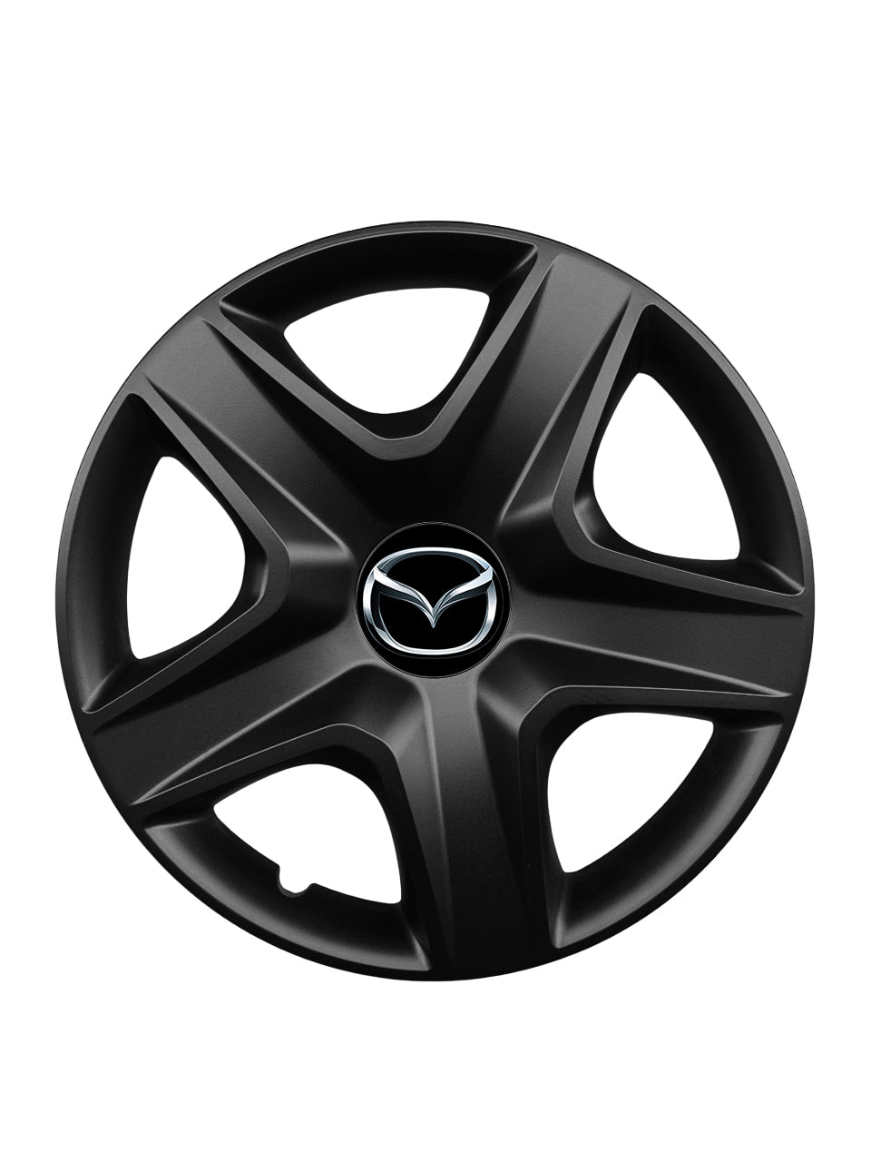 Set 4 capace roti potrivite jantelor de 15 inch compatibile MAZDA, Model 340 Black