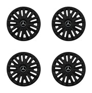 Set 4 capace roti potrivite jantelor de 16 inch compatibile MERCEDES, Model 412 Black