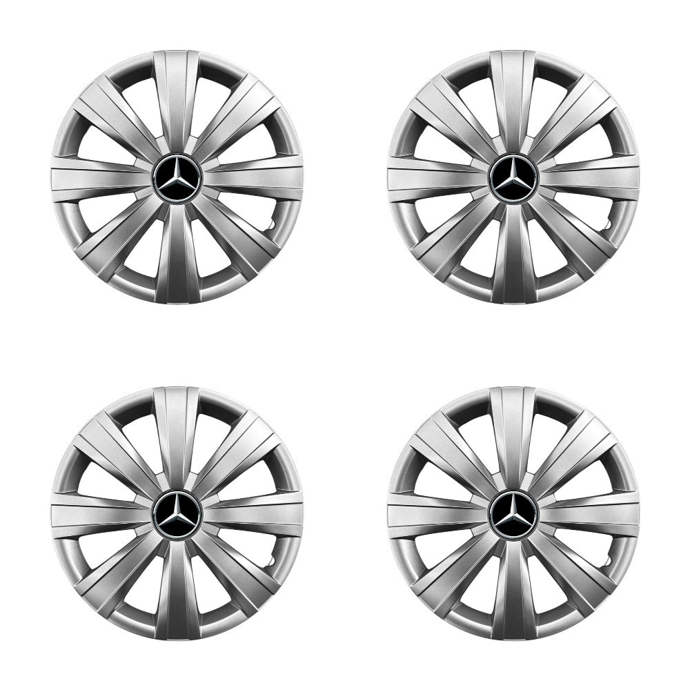 Set 4 capace roti potrivite jantelor de 15 inch compatibile MERCEDES A-CLASS, C-CLASS,VITO,VANEO,T1,T2,VIANO,MODEL-328