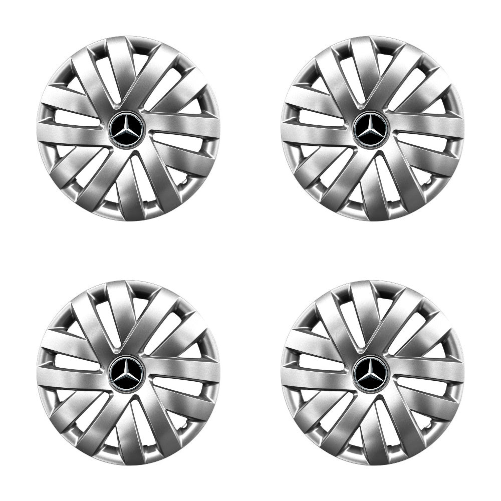 Set 4 capace roti potrivite jantelor de 14 inch compatibile gama MERCEDES model - 216
