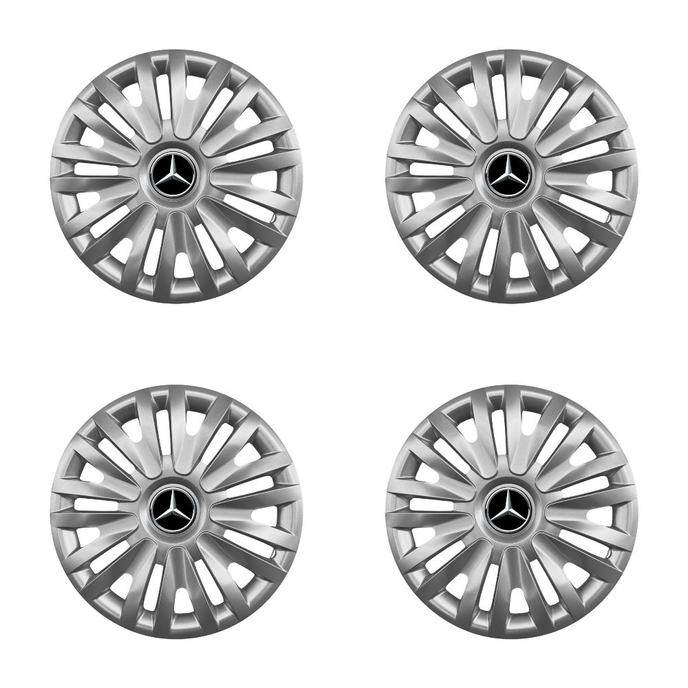 Set 4 capace roti potrivite jantelor de 16 inch compatibile MERCEDES A-Class, B-Cass,C-Class, E-Class, MODEL- 412