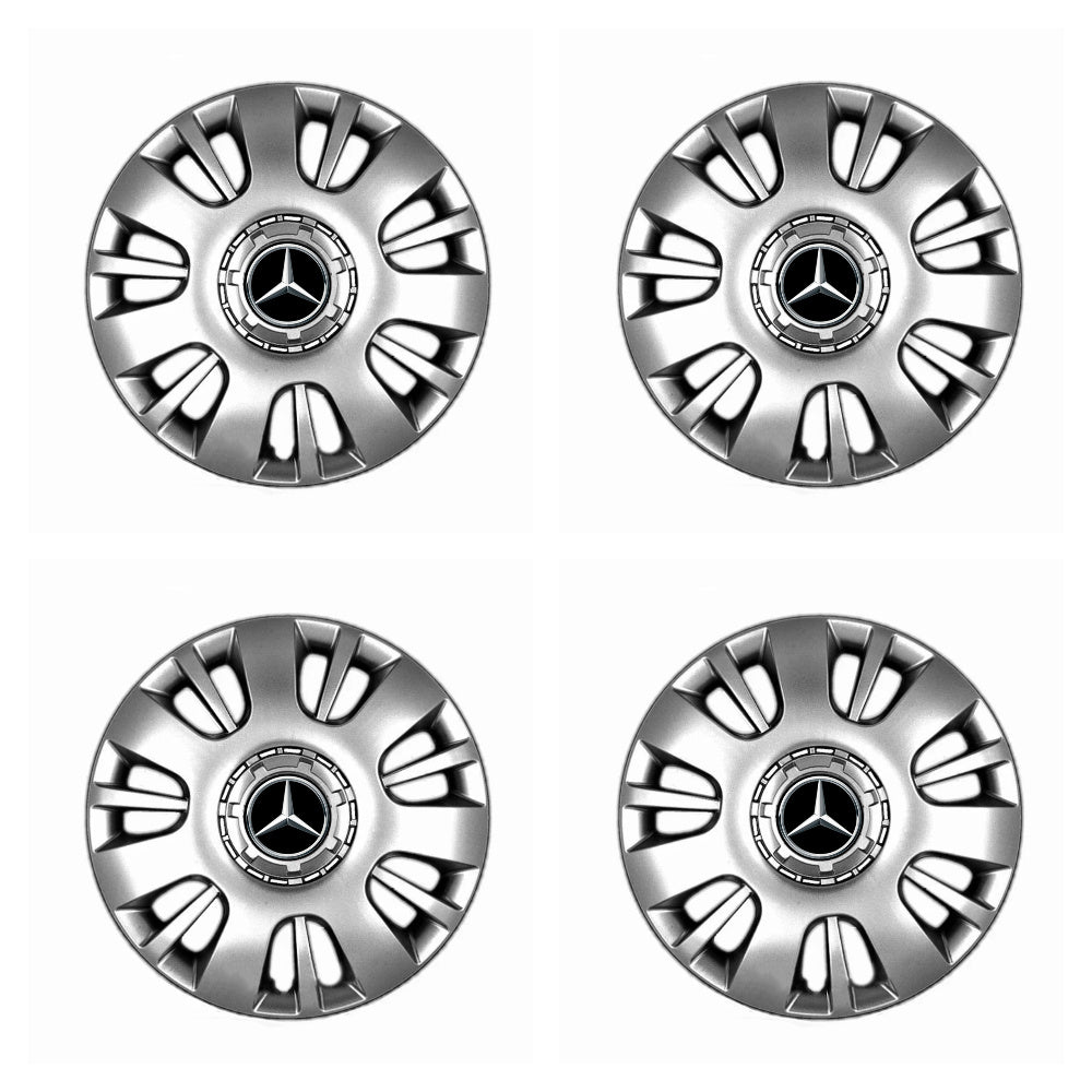Set 4 capace roti potrivite jantelor de 16 inch compatibile gama MERCEDES model - 407