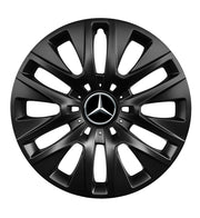 Set 4 capace roti potrivite jantelor de 16 inch compatibile MERCEDES, Model 429 Black