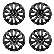 Set 4 capace roti potrivite jantelor de 16 inch compatibile MERCEDES, Model 429 Black