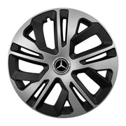Set 4 capace 15 inch, Grafit Raven II, compatibil cu gama auto MERCEDES ,bi-color