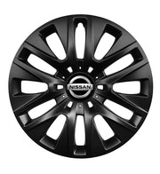 Set 4 capace roti potrivite jantelor de 16 inch compatibile NISSAN, Model 429 Black