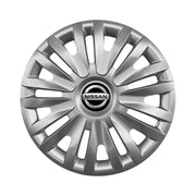 Set 4 capace roti potrivite jantelor de 16 inch compatibile Nissan, Model - 412