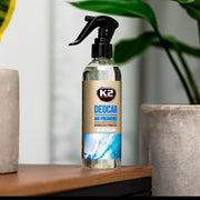 Odorizant auto premium K2 CAYON aroma BLUE OCEAN, cu pulverizator, 250ml, 700 aplicari