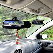 Oglinda auto retrovizoare cu ventuza pentru parbriz si reglaj, aspect elegant, AutoSSF ®, negru,240 x 60 mm