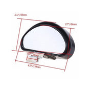 Oglinda suplimentara /Oglinzi aditionale din platsic negru dur pentru Scoala de soferi / instructor 11 x 5