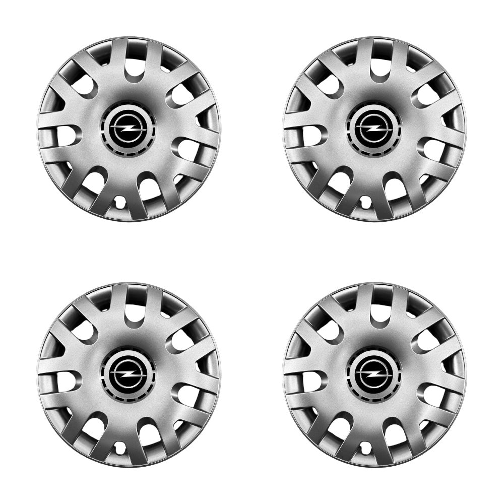 Set 4 capace roti potrivite jantelor de 14 inch compatibile Opel, Model - 204