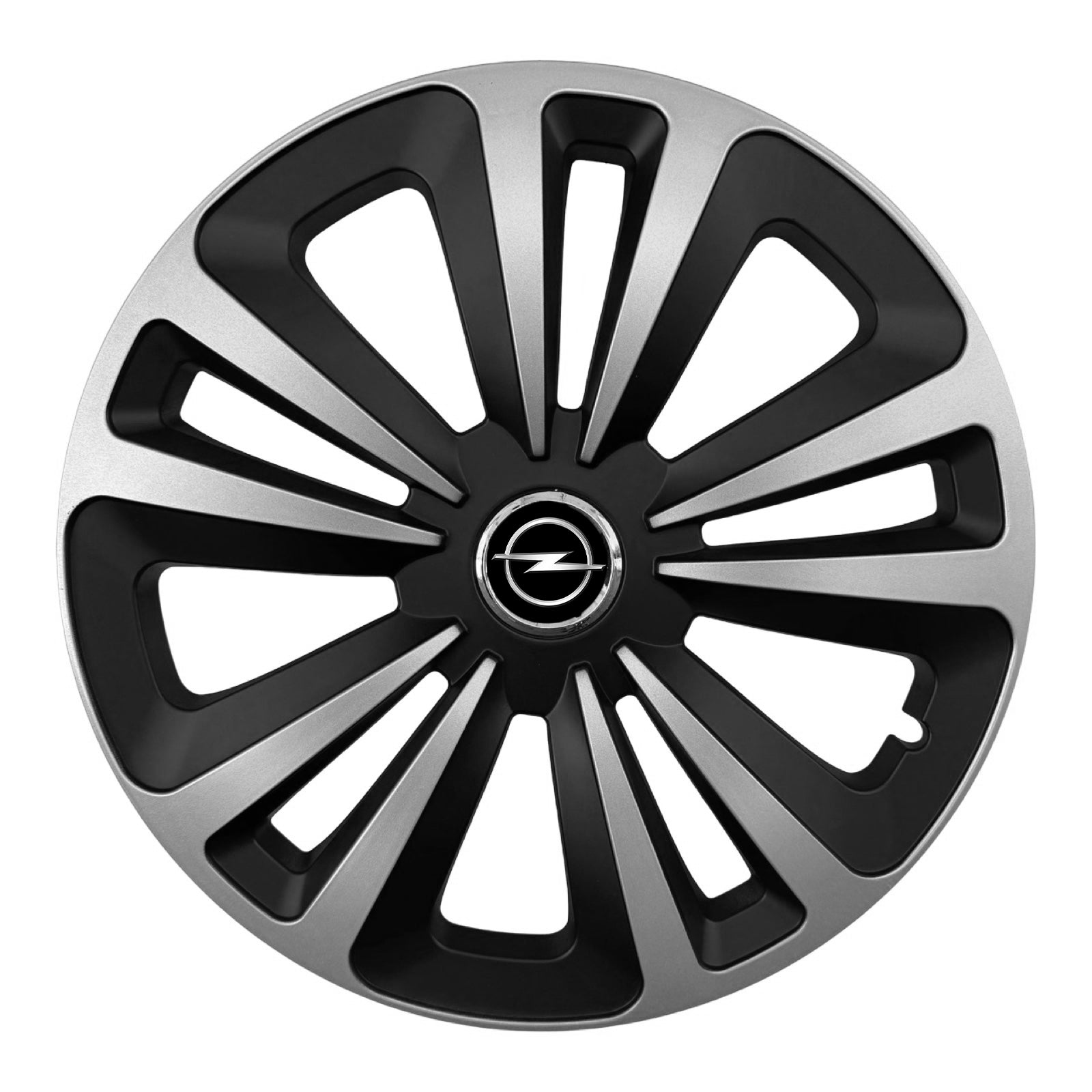Set 4 capace 16 inch // Grafit TERRA II, compatibil cu gama auto OPEL,bi-color