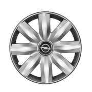 Set 4 capace roti potrivite jantelor de 14 inch compatibile OPEL Astra,Corsa,Meriva,Tigra,Agila,Vivaro,Zafira,Combo,Vectra,Model-221