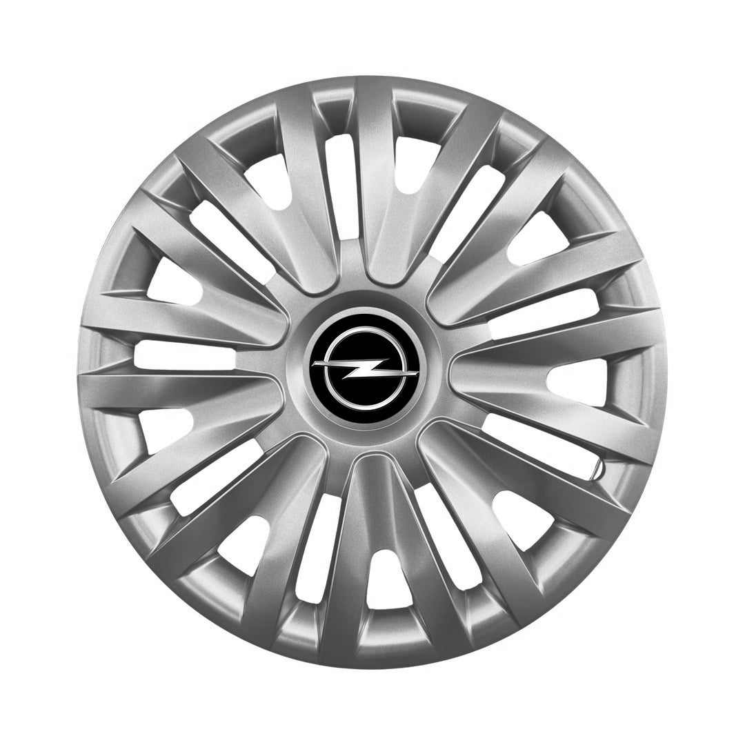 Set 4 capace roti potrivite jantelor de 14 inch compatibile OPEL Astra,Corsa,Meriva,Tigra,Agila,Vivaro,Zafira,Combo,Vectra,Model-217