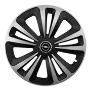 Set 4 capace 15 inch, Grafit TERRA II, compatibil cu gama auto OPEL,bi-color