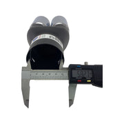 Ornament toba cu 2 iesiri de evacuare Cromat , Lungime 21,5 cm