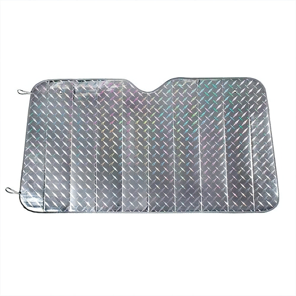 Parasolar, Calitate PREMIUM, 130x70, tip HOLOGRAMA, pliabil, model unic, rezistent in timp