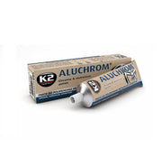 Pasta lustruit suprafete cromate K2 Aluchrom , polish, intretinere