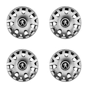Set 4 capace roti potrivite jantelor de 14 inch compatibile Peugeot, Model - 204