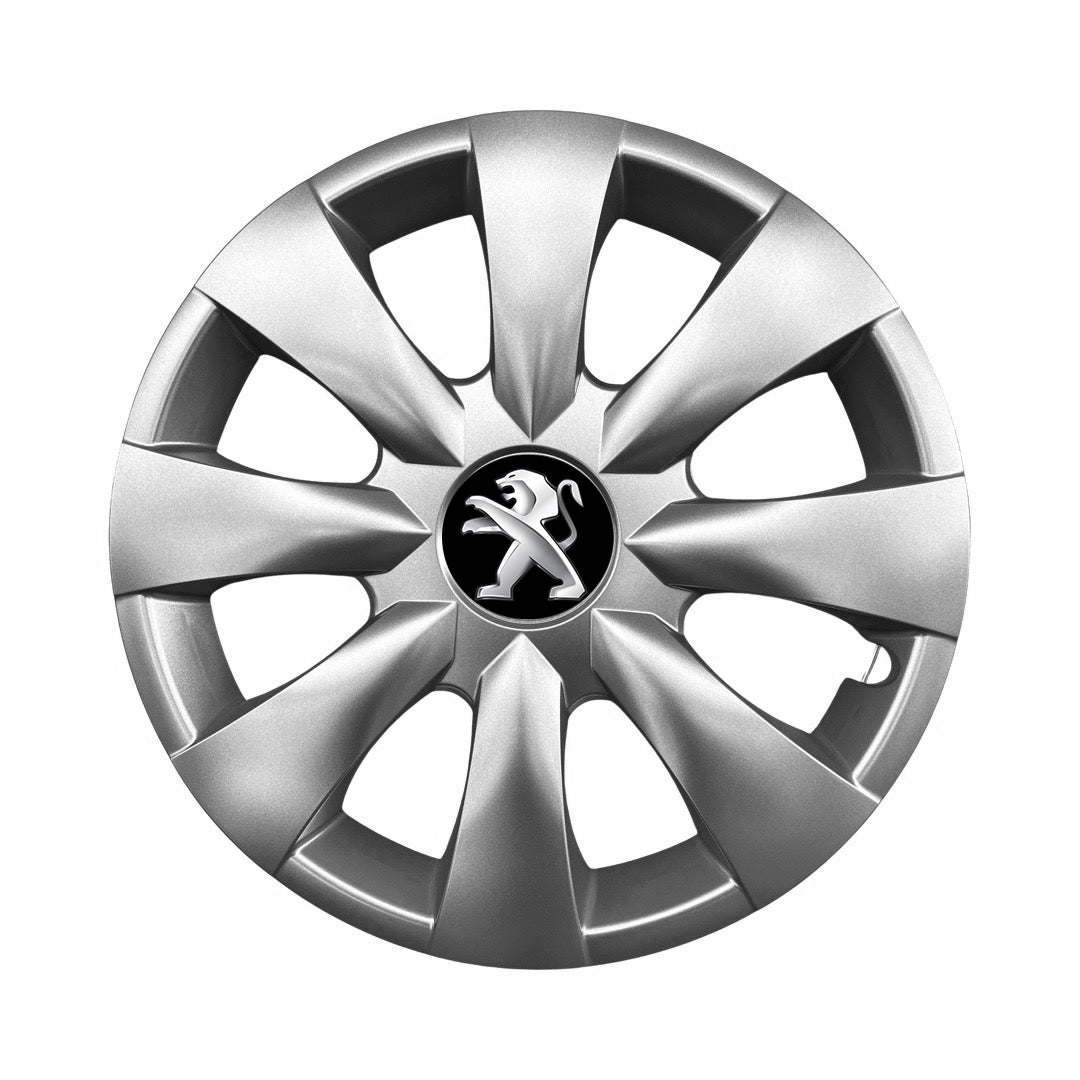 Set 4 capace roti potrivite jantelor de 15 inch compatibile Peugeot, Model - 316