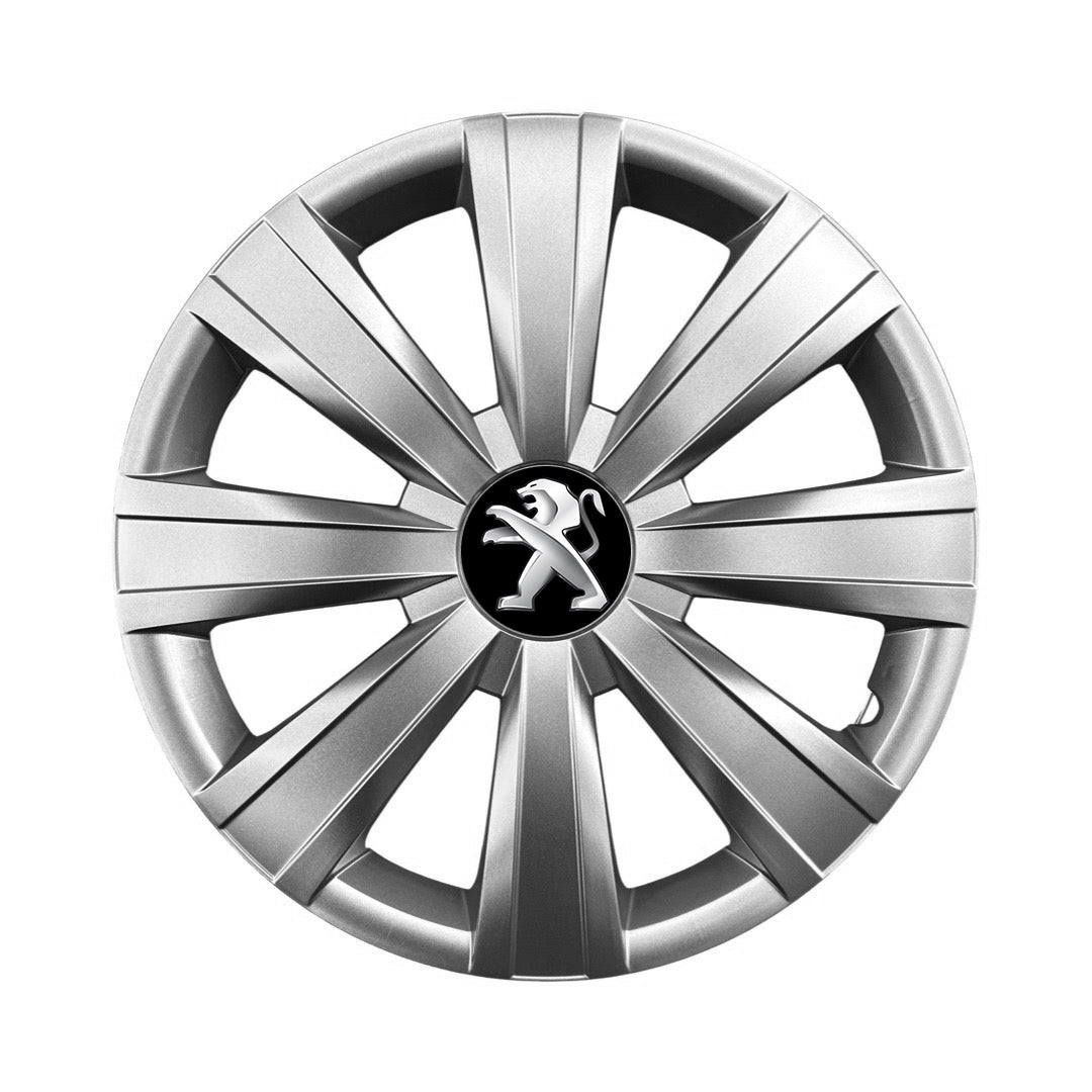 Set 4 capace roti potrivite jantelor de 15 inch compatibile Peugeot, Model - 328