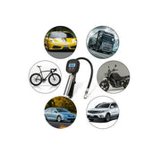 Pistol aer umflare roti cu manometru digital ,10 bari , 150 psi