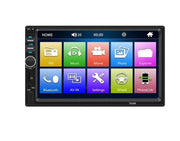 Player auto MP5 7018D Radio FM, Navigatie , Camera de vizualizare spate, MirrorLink , Mp5, Ecran 7'', Bluetooth, Touchscreen, Divix , AVI , USB , SD Card , AUX