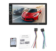 Player auto MP5 7018D Radio FM, Navigatie , Camera de vizualizare spate, MirrorLink , Mp5, Ecran 7'', Bluetooth, Touchscreen, Divix , AVI , USB , SD Card , AUX