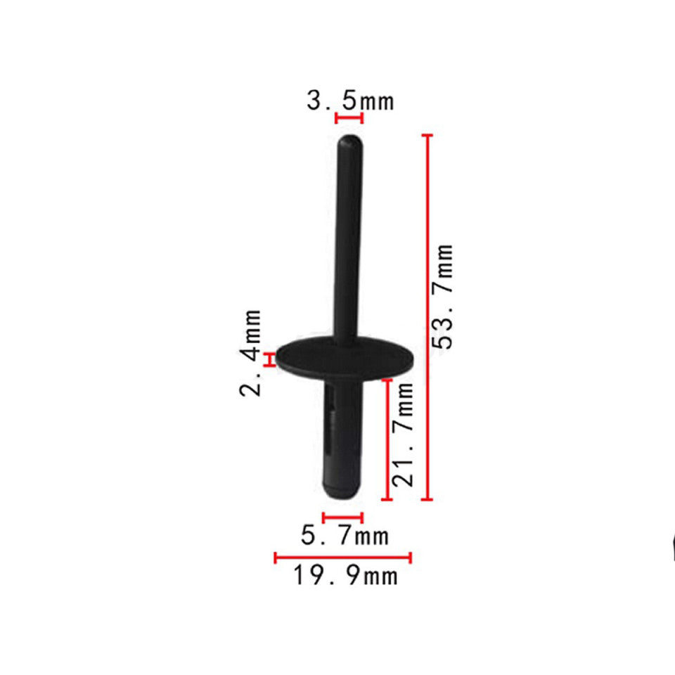 Popnit pentru BMW, Negru,Plastic calitativ